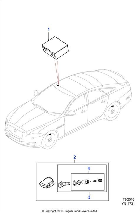 Jaguar C2D47173 Sensor C2D47173 C2D47173 Jaguar Sensor