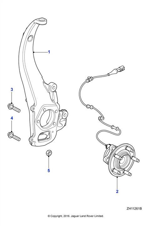 Jaguar C2D49191 Auto part C2D49191 C2D49191 Jaguar Auto part