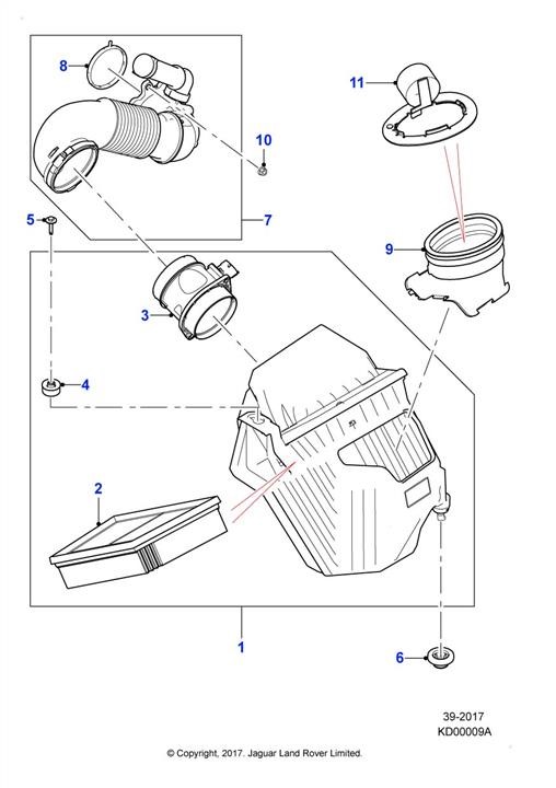 Jaguar T2H8107 Auto part T2H8107 T2H8107 Jaguar Auto part