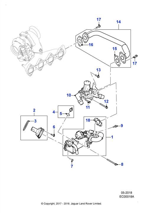 T4N15216 Jaguar O-ring