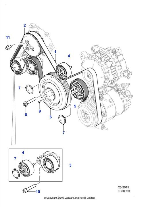 Jaguar T2H1400 Auto part T2H1400 T2H1400 Jaguar Auto part