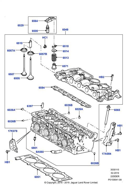 Land Rover LR140311 Arm - valve rocker LR140311 LR140311 Land Rover Arm - valve rocker
