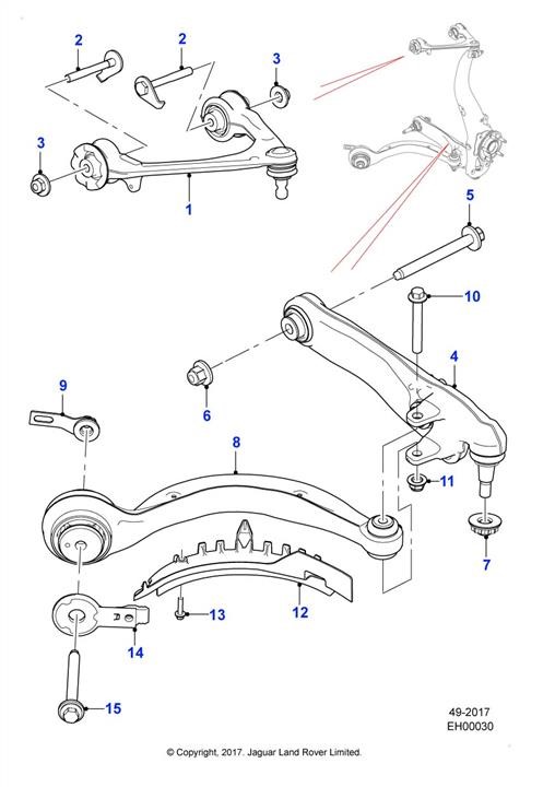 T2H3159 Jaguar Nut