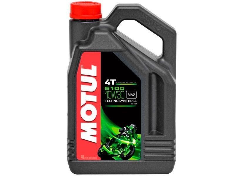 Motul 104063 Engine oil Motul 5100 4T 10W-30, 4 l (836641,101399) 104063