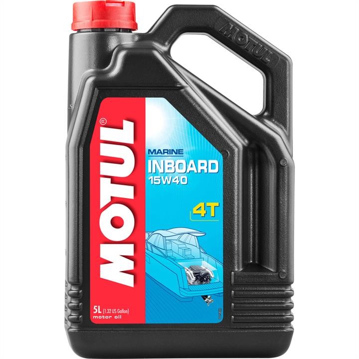 Motul 101738 Engine oil Motul INBOARD 4T 15W-40, API CI-4/CH-4/CG-4/CF-4, API SG/SF, 5L 101738