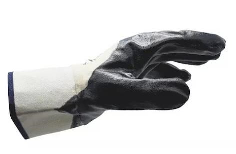 Wurth 0899412410 Blue nitrile safety cuff gloves size 10 0899412410