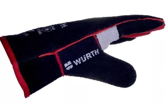 Wurth 0984310001 Protective gloves for the welder, Heat, protective properties: Mp, Mi, Tr, Tp400, To 0984310001