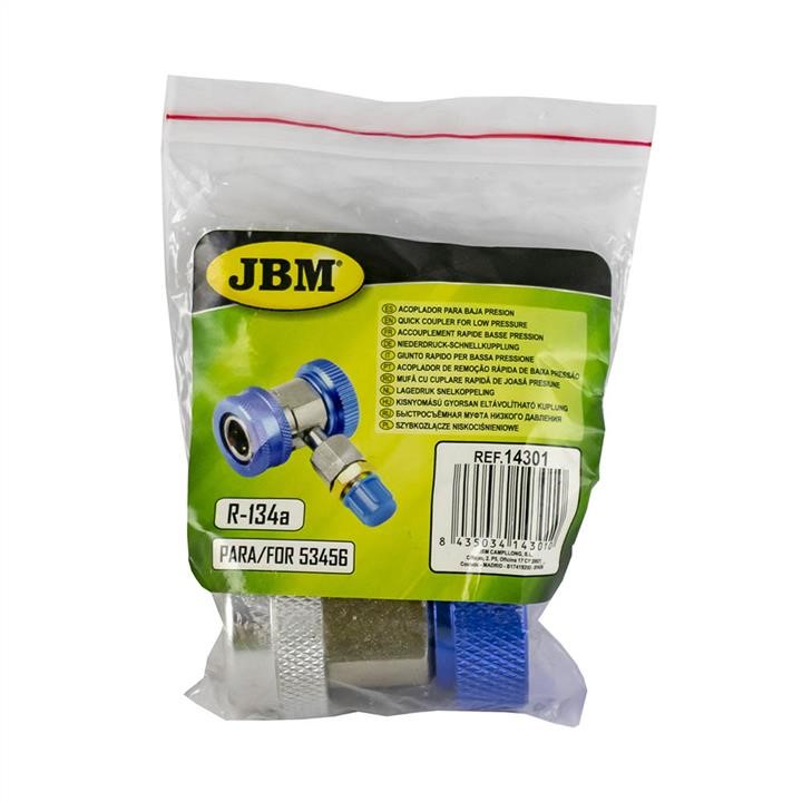 Quick coupler for low pressure (ref.53456) JBM 14301
