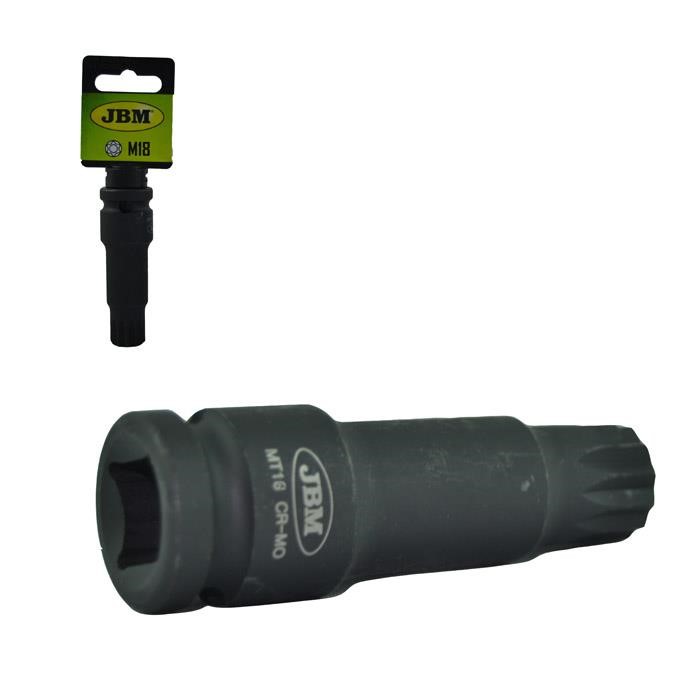 Bit socket xzn tamperproof m18 JBM 52811