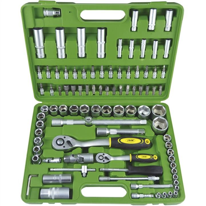 JBM 50437 Tool kit 94 pr: 1/4, 1/2 inch, 6 gr 50437
