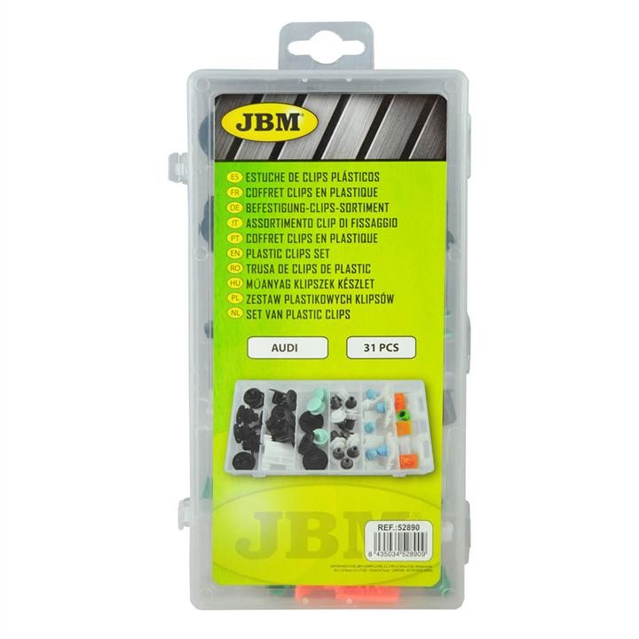 Plastic clip set (31 pcs) (Audi) JBM 52890