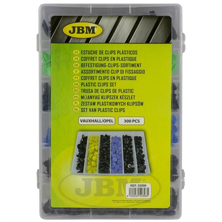 Plastic clip set (300 pcs) (Opel) JBM 52898