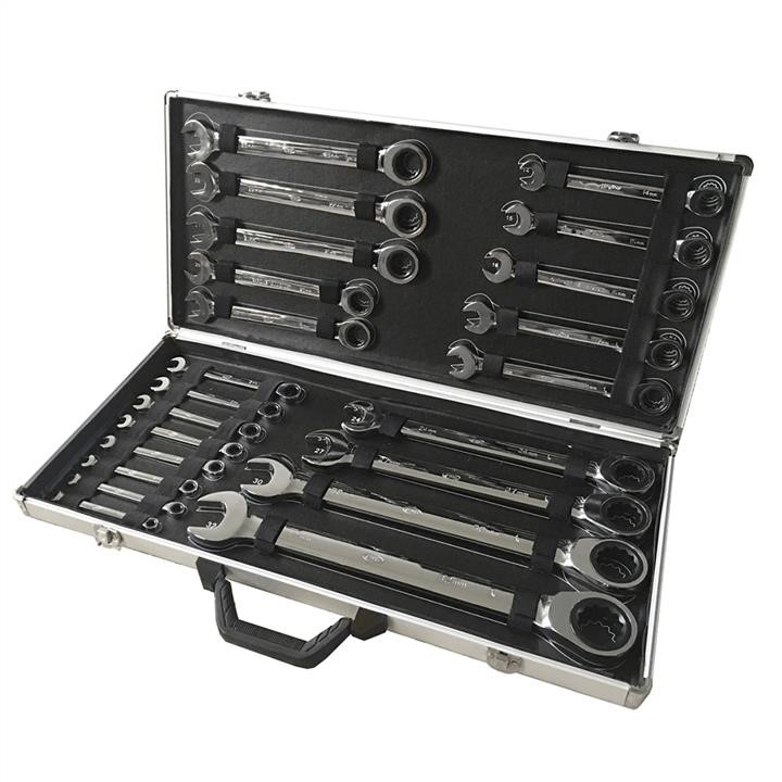 JBM 53020 Combination ratchet wrench set (22 pcs.) (6-32mm) 53020