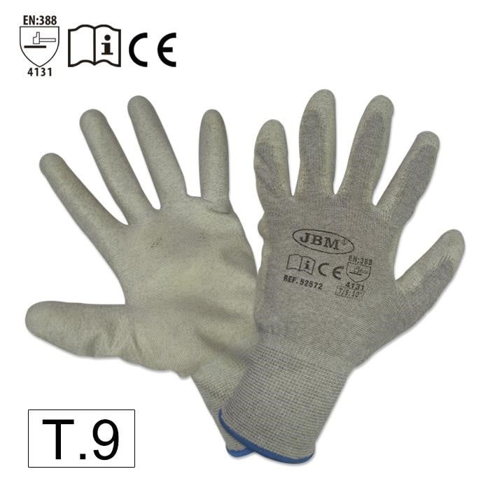 JBM 52571 Cut-resistant gloves with retained sensory function M (T.9) 52571