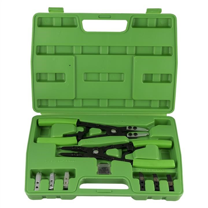 JBM 53389 Tool kit for installing lock rings with interchangeable bits 53389