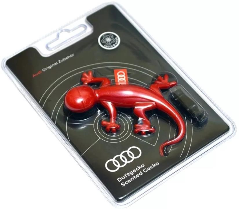 VAG 000 087 009 B Audi Gecko Cockpit Air Freshener, red, floral 000087009B