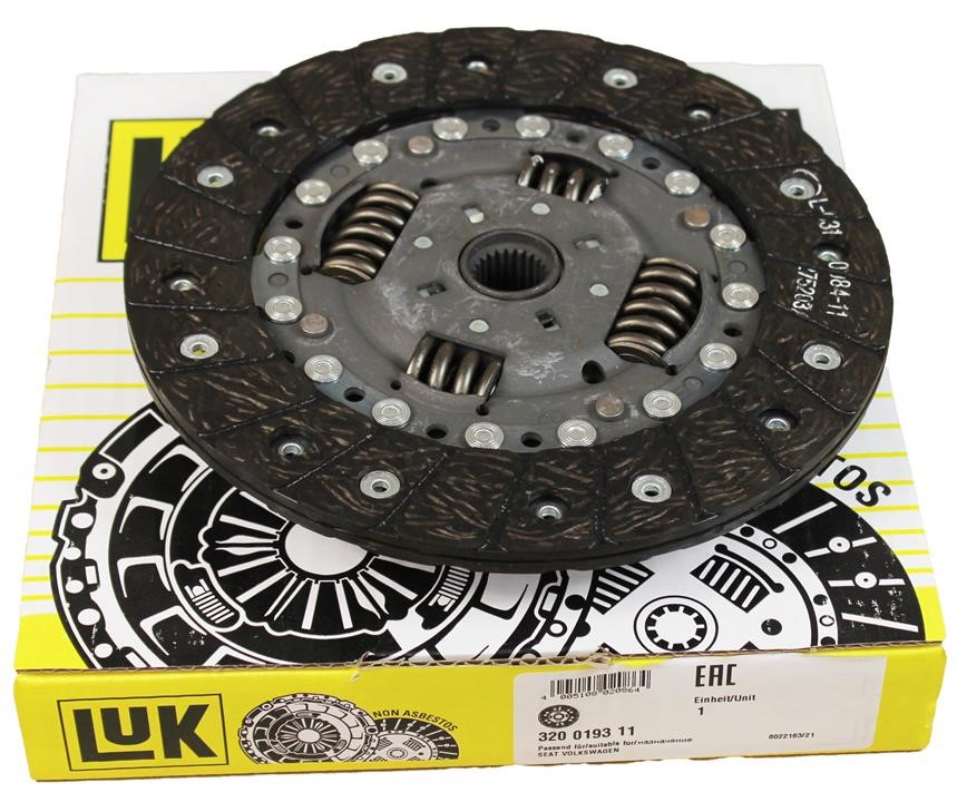 Clutch disc Luk 320 0193 11