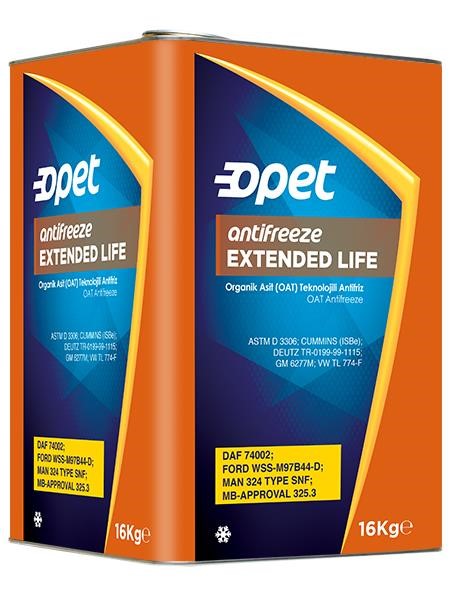 Opet 601383106 Antifreeze concentrate G12+ EXTENDED LIFE ANTIFREEZE, 16 kg 601383106