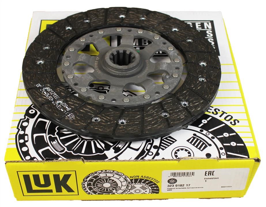 Clutch disc Luk 323 0182 17