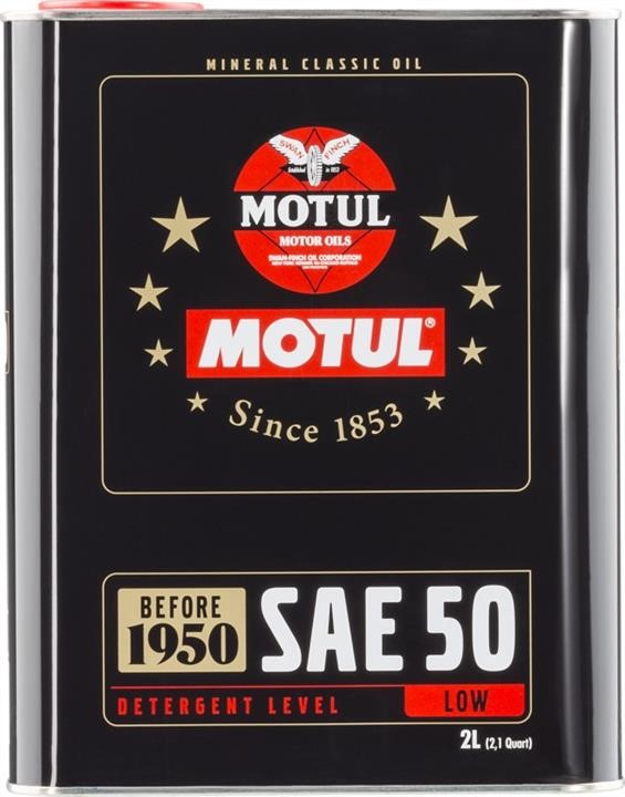Motul 102739 Engine oil Motul Classic Before 1950 50, 2L 102739