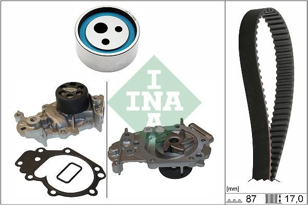 INA 530 0182 31 TIMING BELT KIT WITH WATER PUMP 530018231