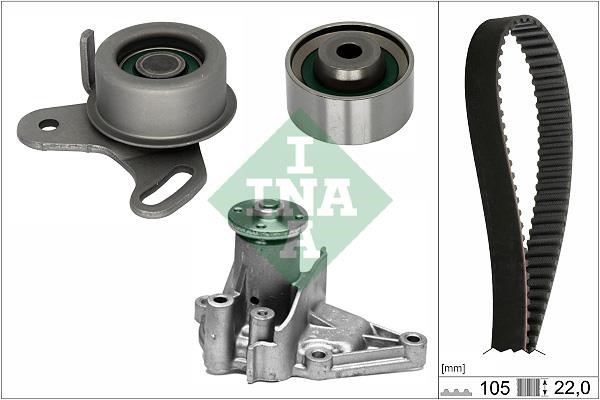 INA 530 0427 31 TIMING BELT KIT WITH WATER PUMP 530042731