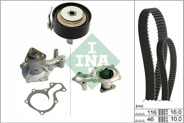 INA 530 0700 30 TIMING BELT KIT WITH WATER PUMP 530070030