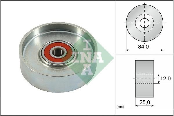 INA 531 0936 10 V-ribbed belt tensioner (drive) roller 531093610