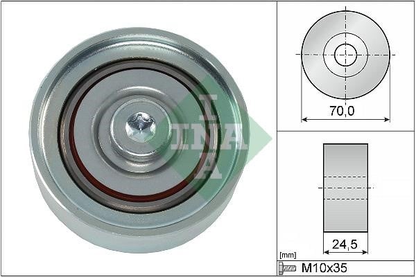 INA 532 0583 10 Idler Pulley 532058310