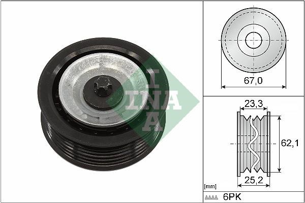 INA 532 0619 10 Idler Pulley 532061910