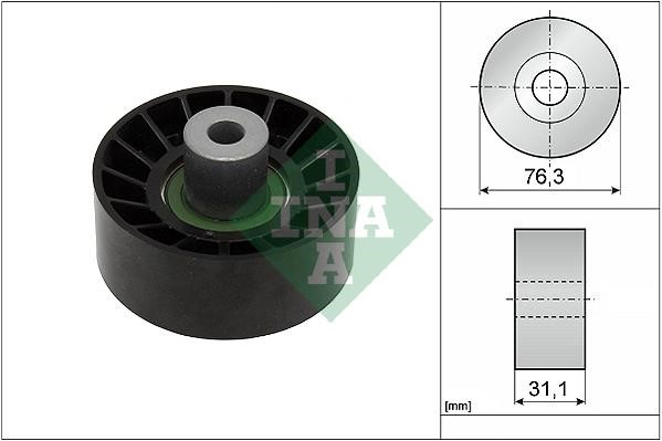 INA 532 0776 10 Idler Pulley 532077610
