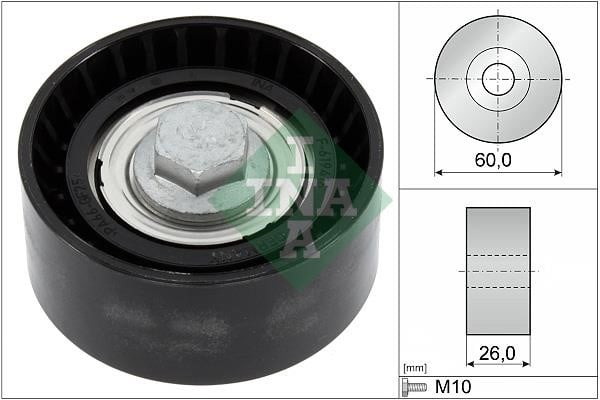 INA 532 0868 10 Idler Pulley 532086810