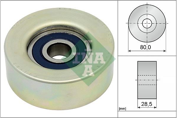 INA 532 0873 20 Idler Pulley 532087320