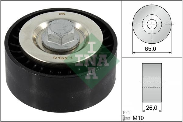 INA 532 0896 10 Idler Pulley 532089610