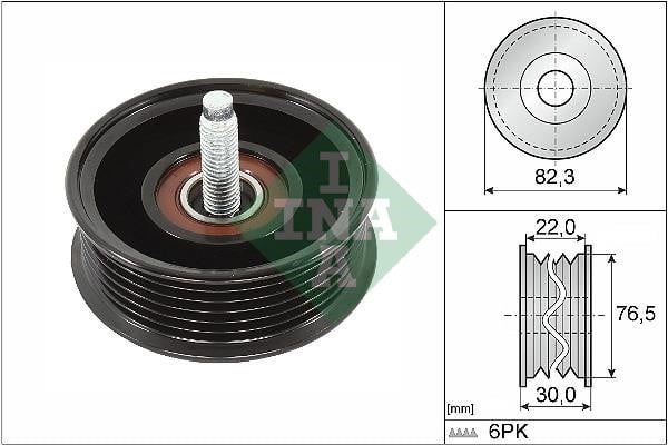 INA 532 0922 10 Idler Pulley 532092210