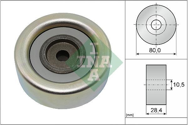 INA 532 0933 10 Idler Pulley 532093310