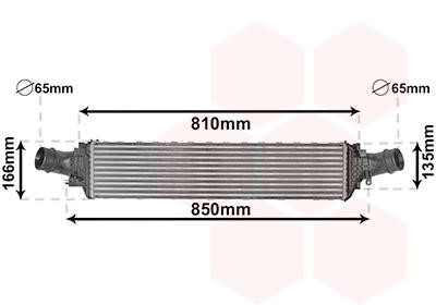 Van Wezel 03004406 Intercooler, charger 03004406