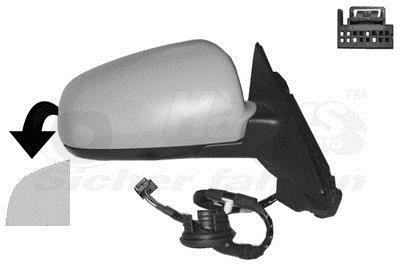 Door mirror Audi A3: 0333820 Van Wezel Rearview mirror external right