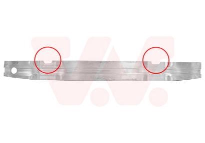Bumper beam Audi: 0334560 Van Wezel Front bumper reinforcement