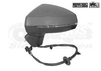 0335827 Van Wezel Rearview mirror external left