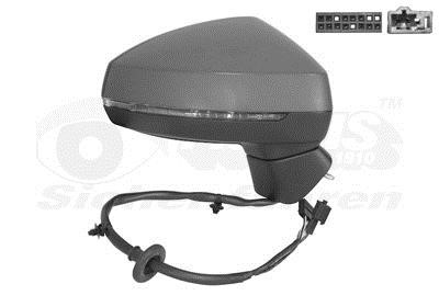 0335828 Van Wezel Rearview mirror external right