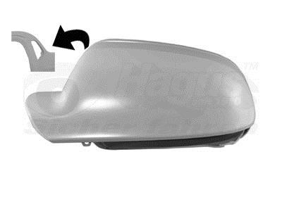Outside mirror Audi A5: 0338843 Van Wezel Cover side left mirror