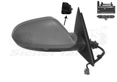 Outside mirror Audi A6: 0342828 Van Wezel Rearview mirror external right