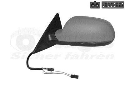 0384807 Van Wezel Rearview mirror external left