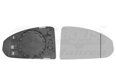 Macht mirror glass Audi: 0387838 Van Wezel Wing mirror glass, right