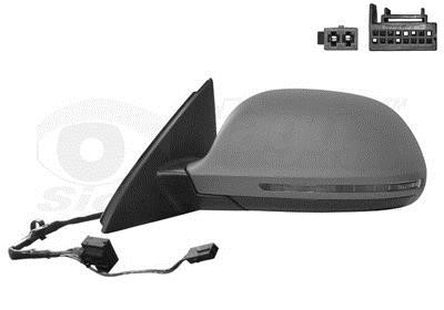 Van Wezel 0370815 Rearview mirror external left 0370815 0370815 Van Wezel Rearview mirror external left