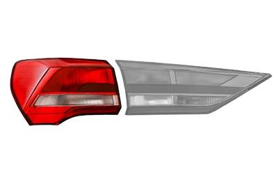 0372921U Van Wezel Tail lamp upper left
