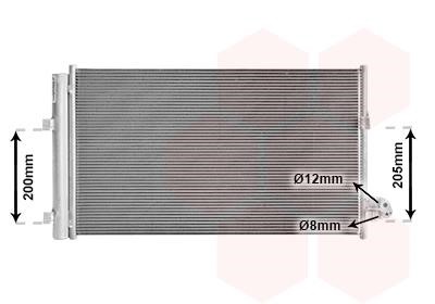 06015708 Van Wezel AC Condenser