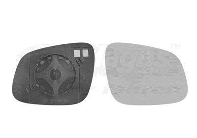 Van Wezel 0808836 Wing mirror glass, right 0808836 0808836 Van Wezel Wing mirror glass, right