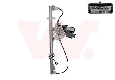 Window winder mechanism Citroen Jumper: 0982262 Van Wezel Power window right